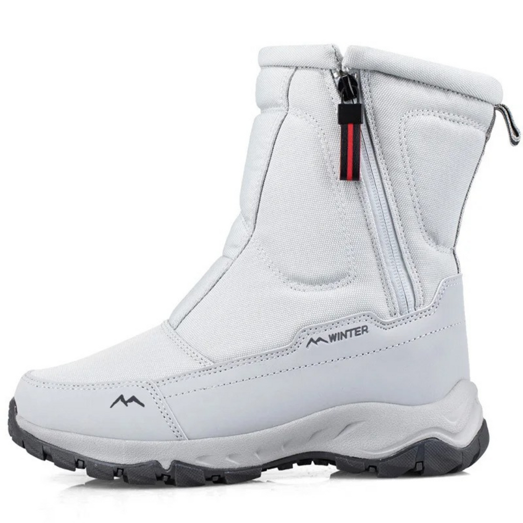Botas de nieve impermeables unisex — forro térmico, antideslizantes para senderismo invernal
