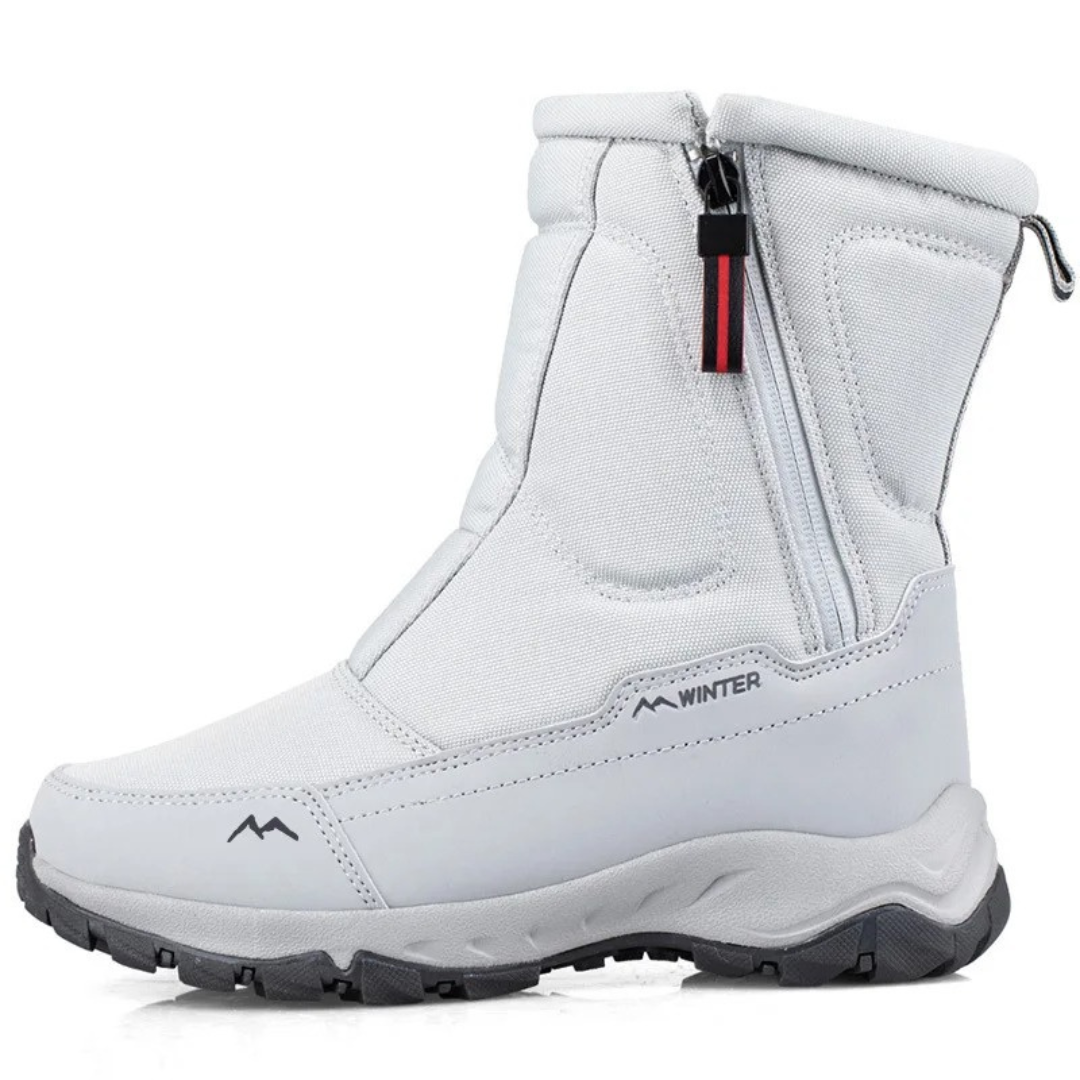Botas de nieve impermeables unisex — forro térmico, antideslizantes para senderismo invernal