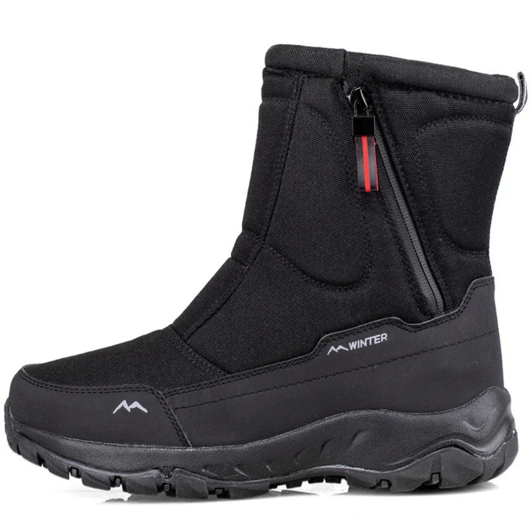 Botas de nieve impermeables unisex — forro térmico, antideslizantes para senderismo invernal