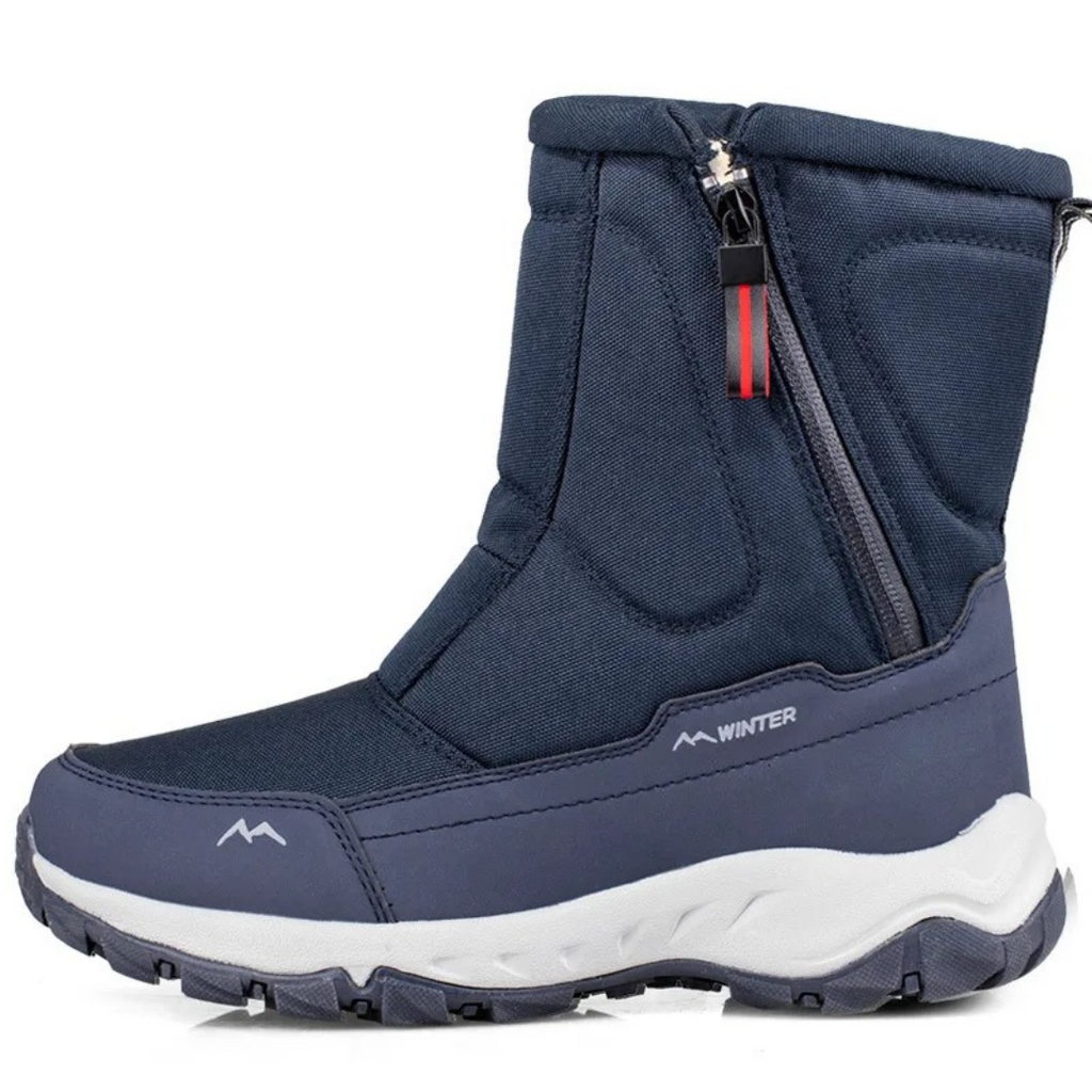 Botas de nieve impermeables unisex — forro térmico, antideslizantes para senderismo invernal