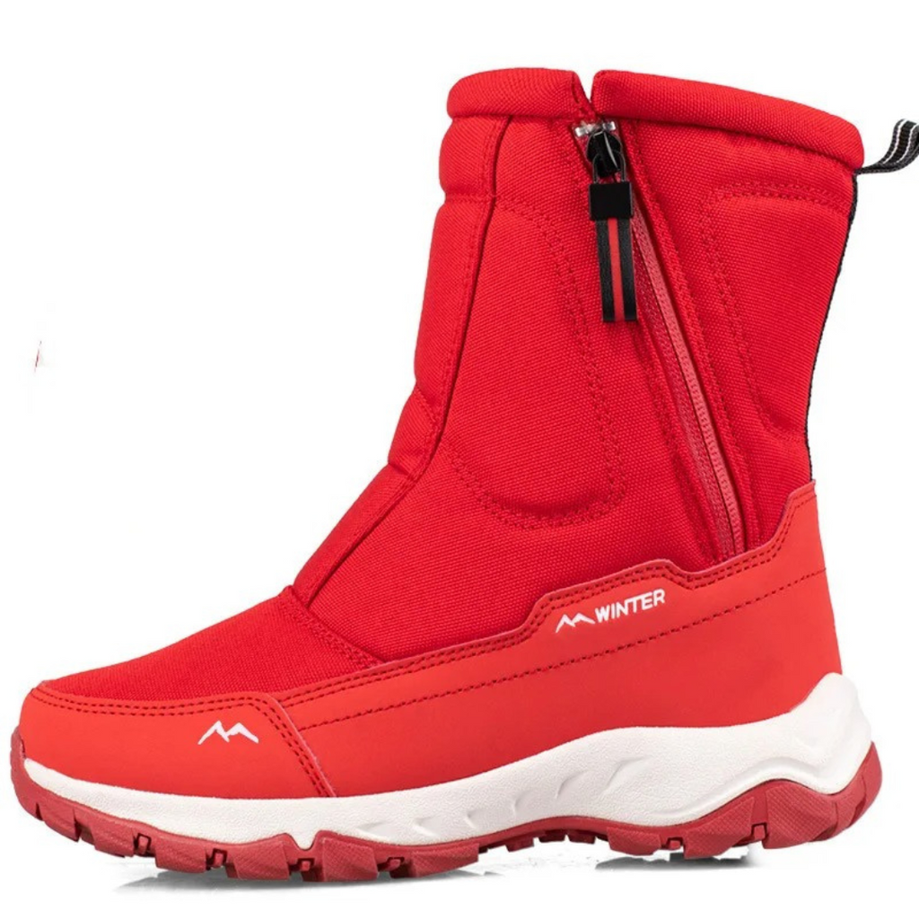 Botas de nieve impermeables unisex — forro térmico, antideslizantes para senderismo invernal