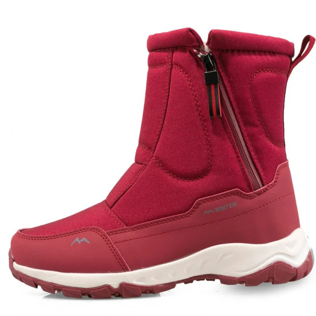 Botas de nieve impermeables unisex — forro térmico, antideslizantes para senderismo invernal