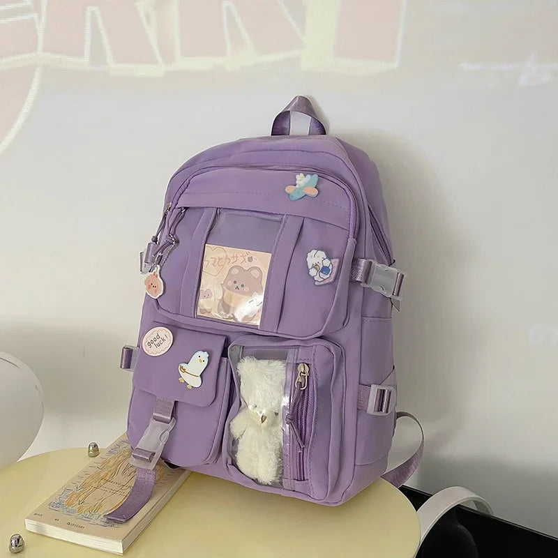 Rucsac pentru elevi — compartiment pentru laptop, buzunare organizatoare și bretele căptușite