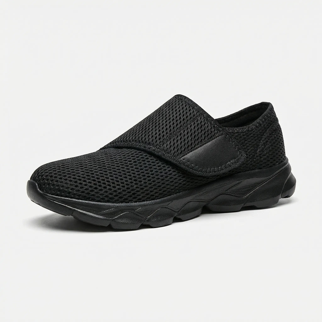 Chaussure de marche à enfiler en maille, extra-large et réglable, pour oignons