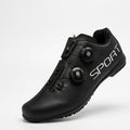 Chaussures de vélo à pédales plates à double molette - adhérence sans cale, ajustement rapide