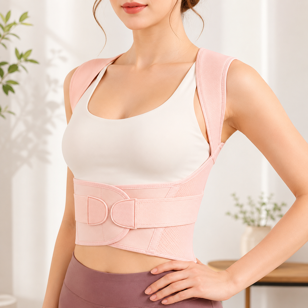 Adjustable Breathable Back Brace — Posture and Shoulder Support