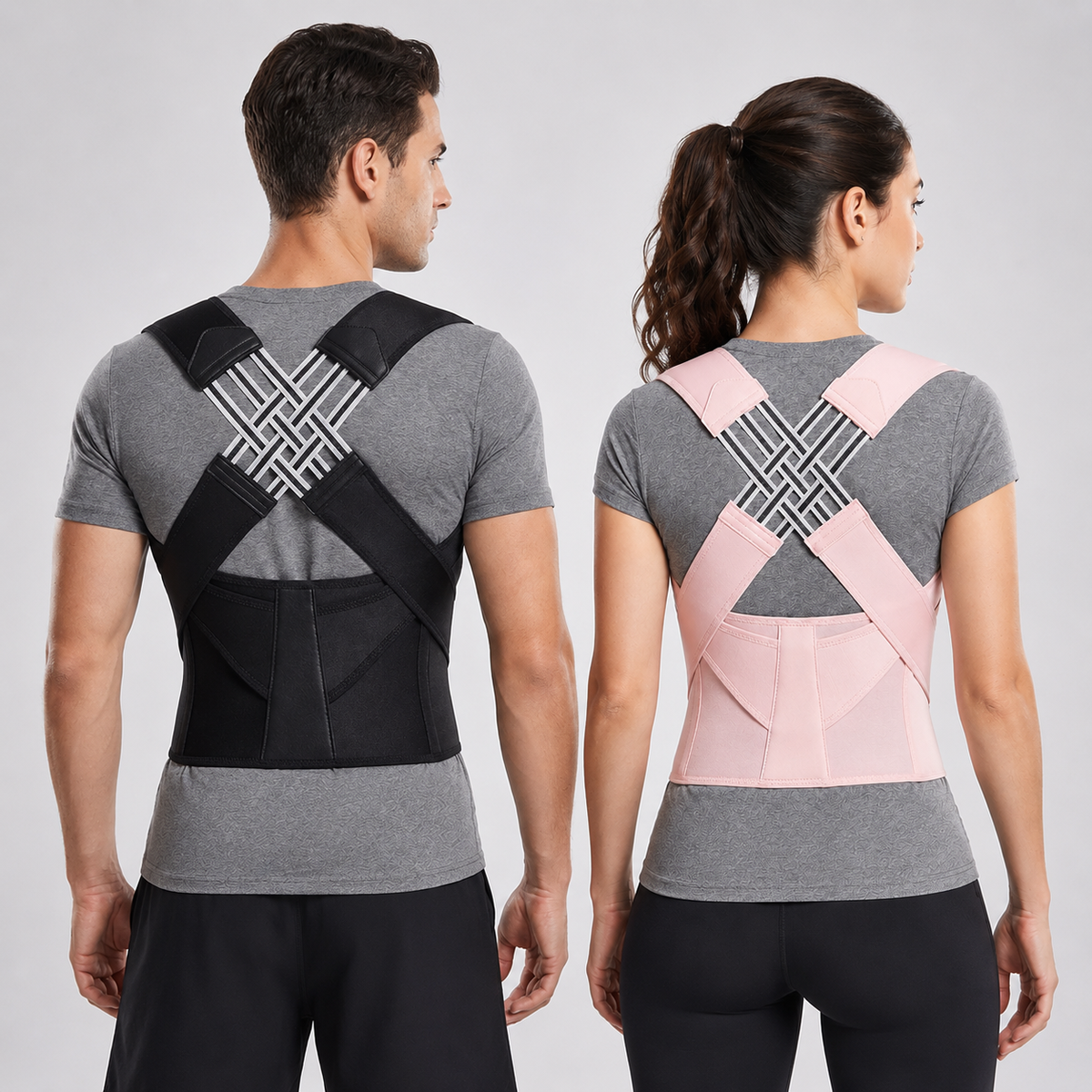Adjustable Breathable Back Brace — Posture and Shoulder Support