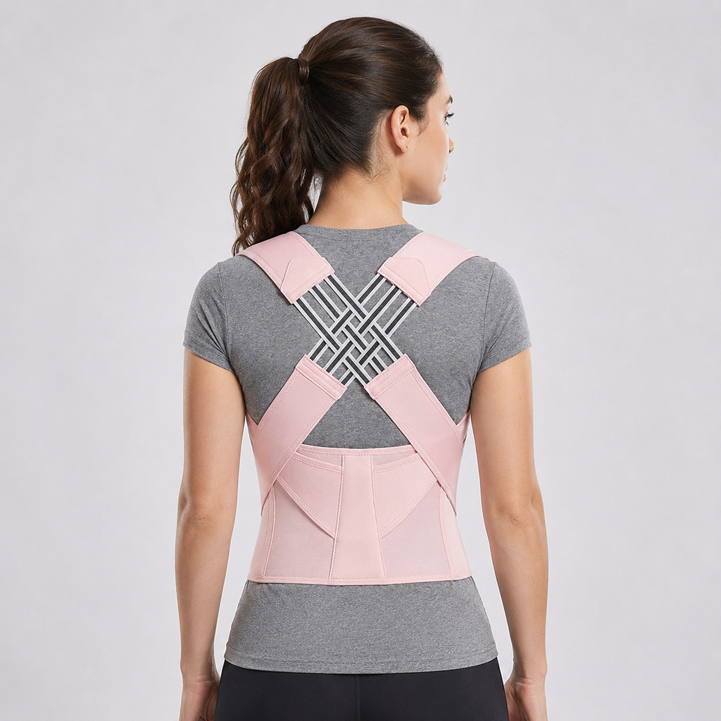 Adjustable Breathable Back Brace — Posture and Shoulder Support