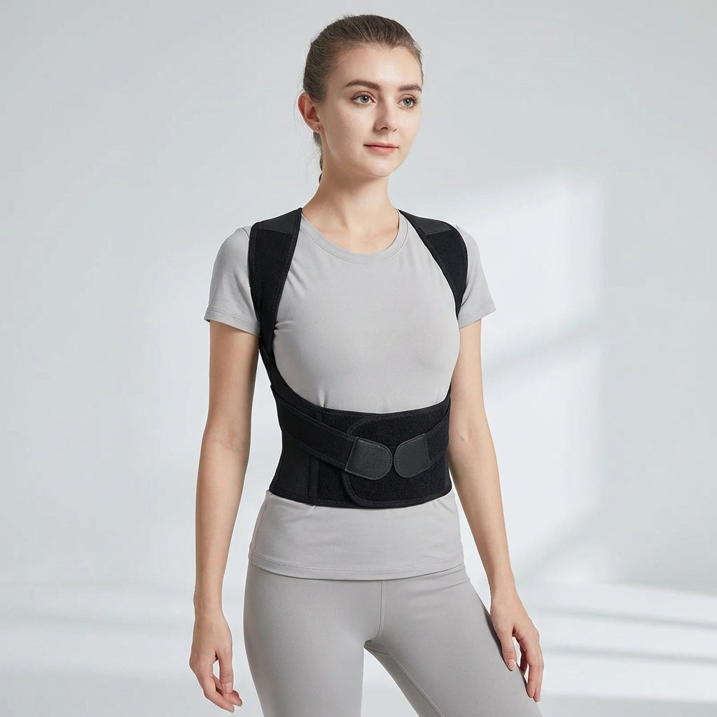Adjustable Breathable Back Brace — Posture and Shoulder Support