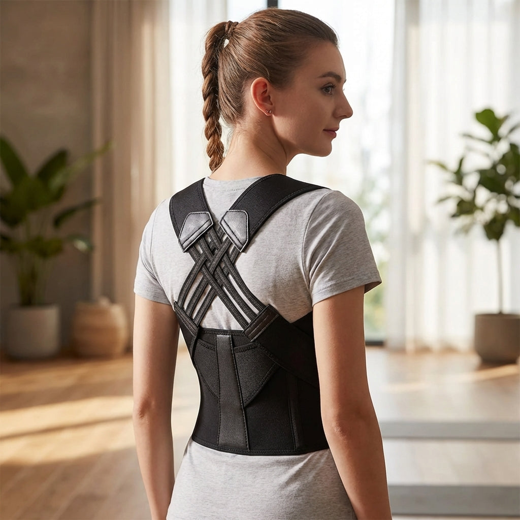 Adjustable Breathable Back Brace — Posture and Shoulder Support