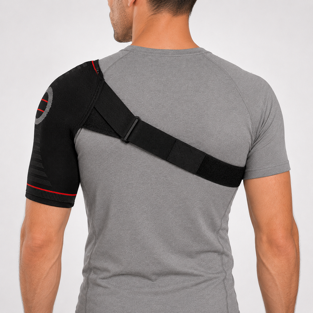 Orthèse de la coiffe des rotateurs — compression réglable, soulagement de la douleur et stabilité