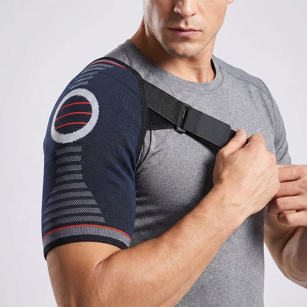 Orthèse de la coiffe des rotateurs — compression réglable, soulagement de la douleur et stabilité