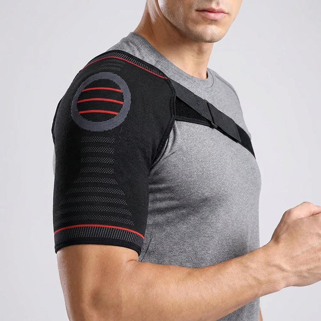 Orthèse de la coiffe des rotateurs — compression réglable, soulagement de la douleur et stabilité