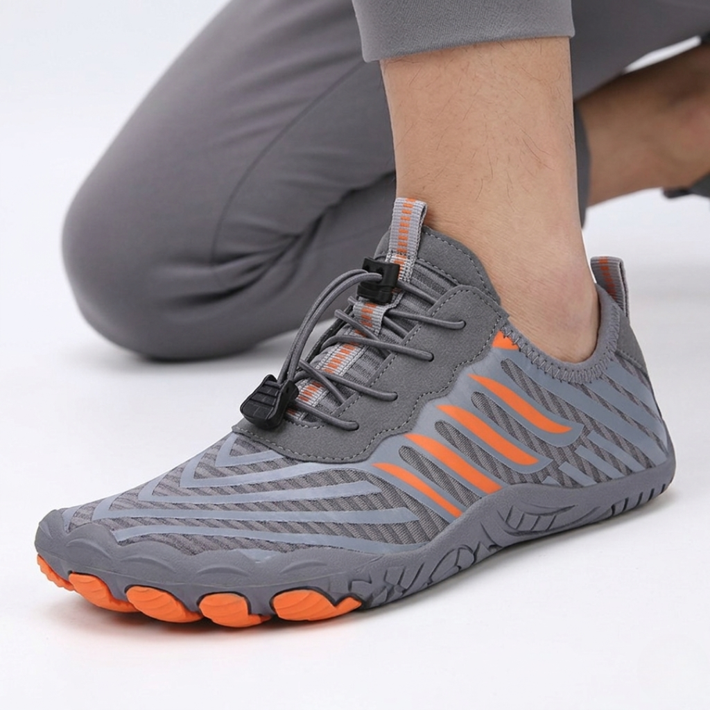 Zapatos de agua ligeros de malla — transpirables, de secado rápido y suela flexible