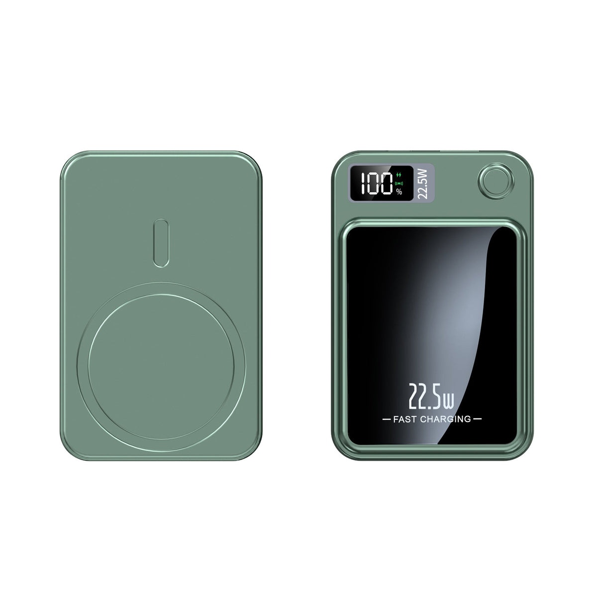 20000mAh kabellose Powerbank — LED, schnelles Laden von 3 Geräten