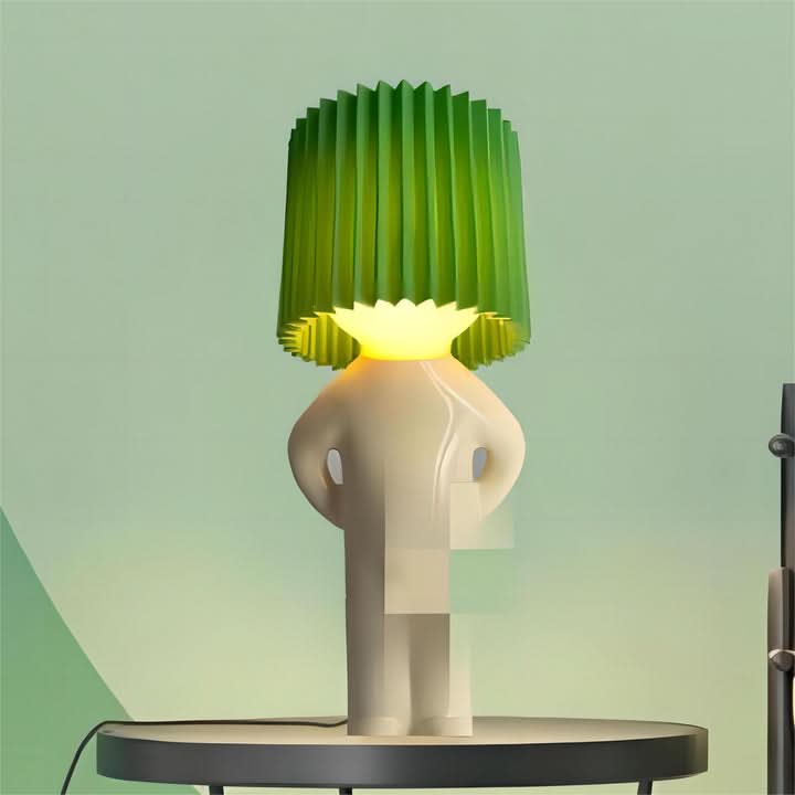GiggleGlow LED-lampa — varmt vitt sken, låg energiförbrukning