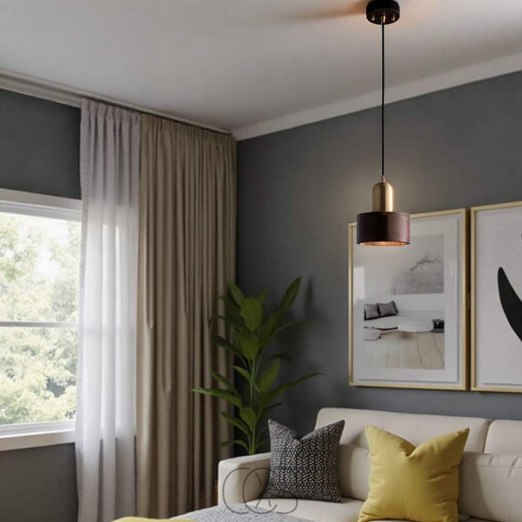 Gold Accent Pendant Light For Subtle, Elegant Home Glow