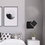 Double Cube Wall Lamp With Interlocking Cubes For Warm Ambient Glow