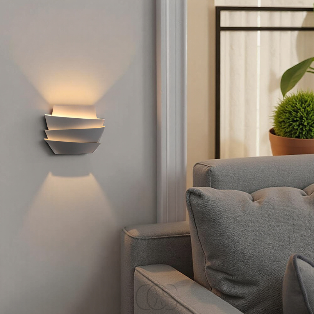Nordic Style Wall Lamp With Dual Light For Warm Ambience