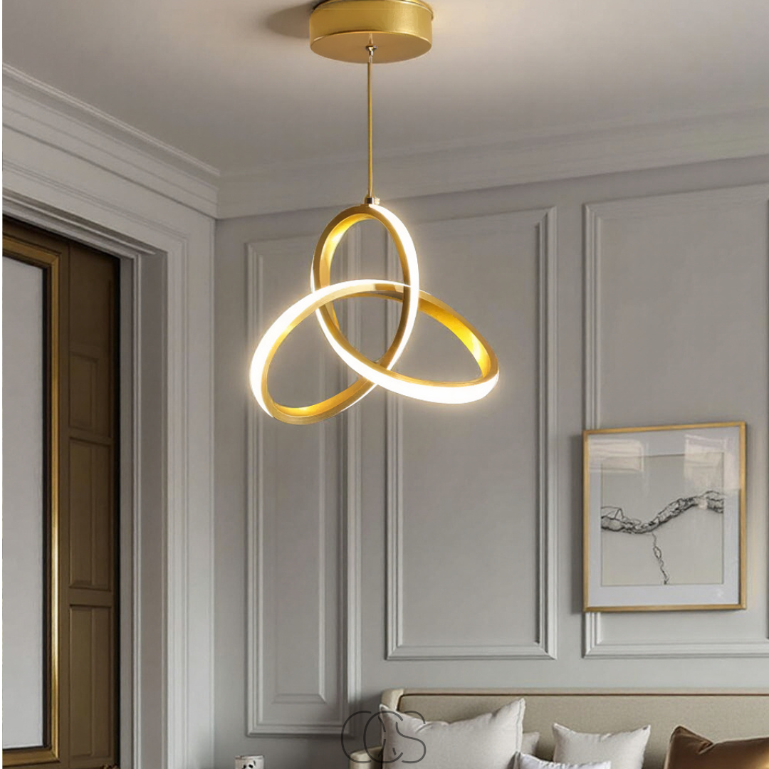 Contemporary LED Pendant Light For Dining Rooms And Living Spaces