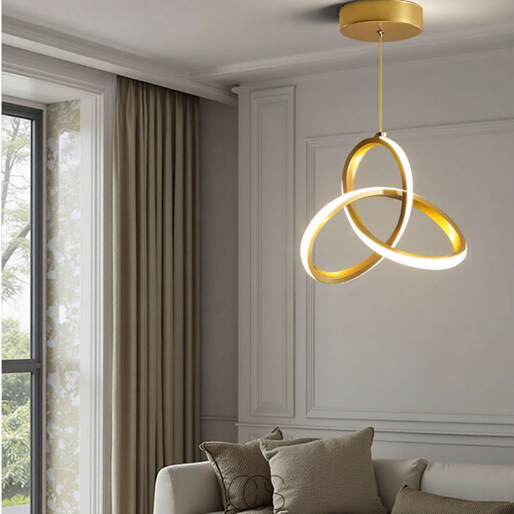 Contemporary LED Pendant Light For Dining Rooms And Living Spaces