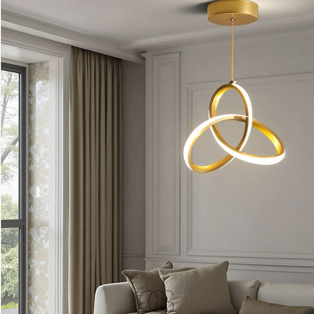 Contemporary LED Pendant Light For Dining Rooms And Living Spaces