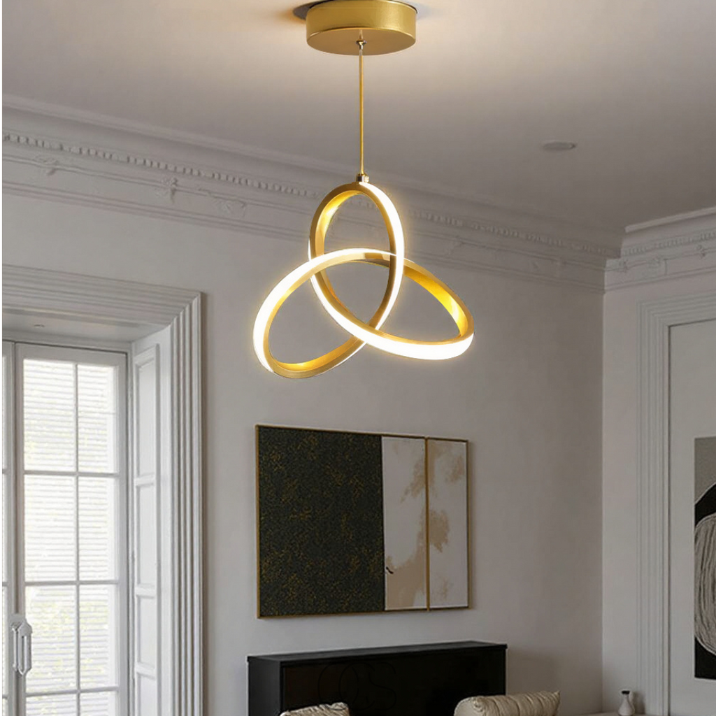 Contemporary LED Pendant Light For Dining Rooms And Living Spaces
