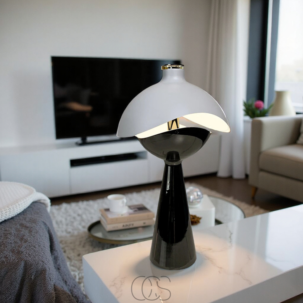 Modern Table Lamp With Warm Ambience For Desk Or Home Office