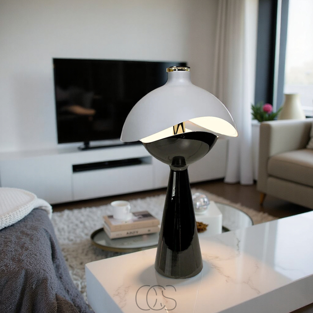 Modern Table Lamp With Warm Ambience For Desk Or Home Office