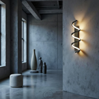 Spiral LED Wall Light, Dimmable, Warm Ambient Accent Lamp