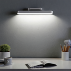Cordless Magnetic LED Lamp In Aluminum And ABS, Portable Desk Light