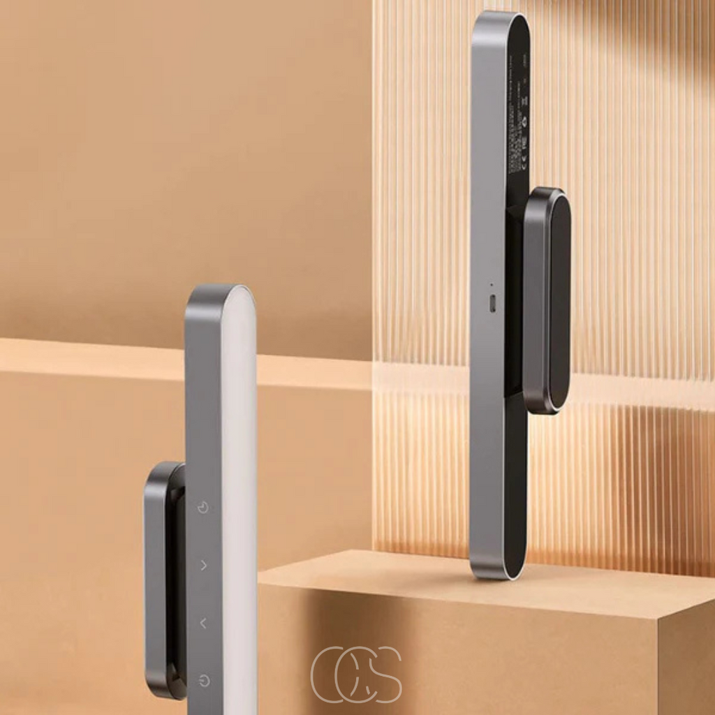 Cordless Magnetic LED Lamp In Aluminum And ABS, Portable Desk Light