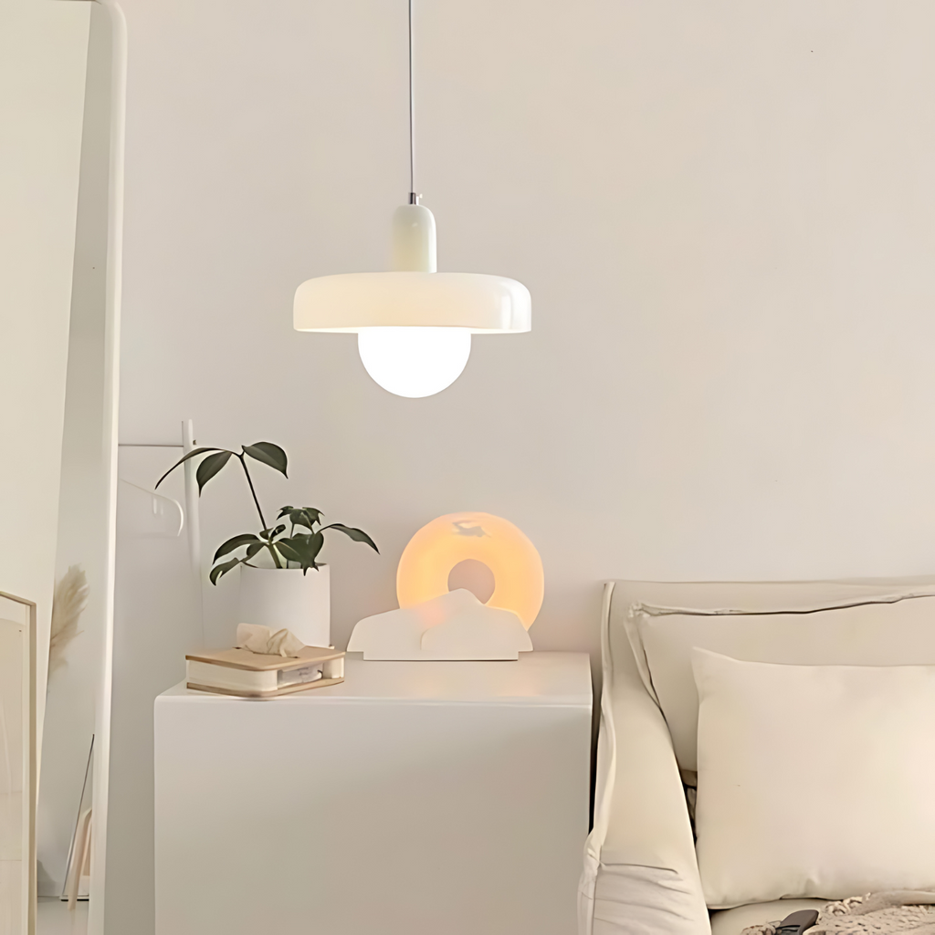 Valora | Opal Halo Pendant Ceiling Light in Minimalist Modern Style