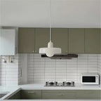 Valora | Opal Halo Pendant Ceiling Light in Minimalist Modern Style