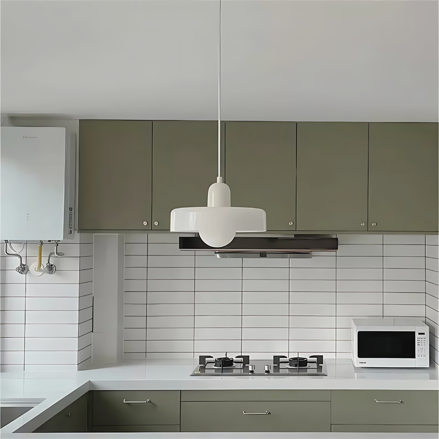 Valora | Opal Halo Pendant Ceiling Light in Minimalist Modern Style