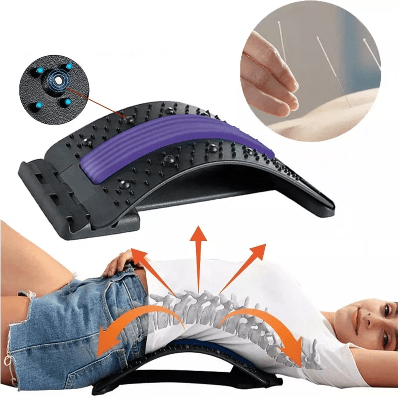 Lettino da massaggio compatto ZenFlex — Sistema di terapia magnetica e sistema di vibrazione motorizzato
