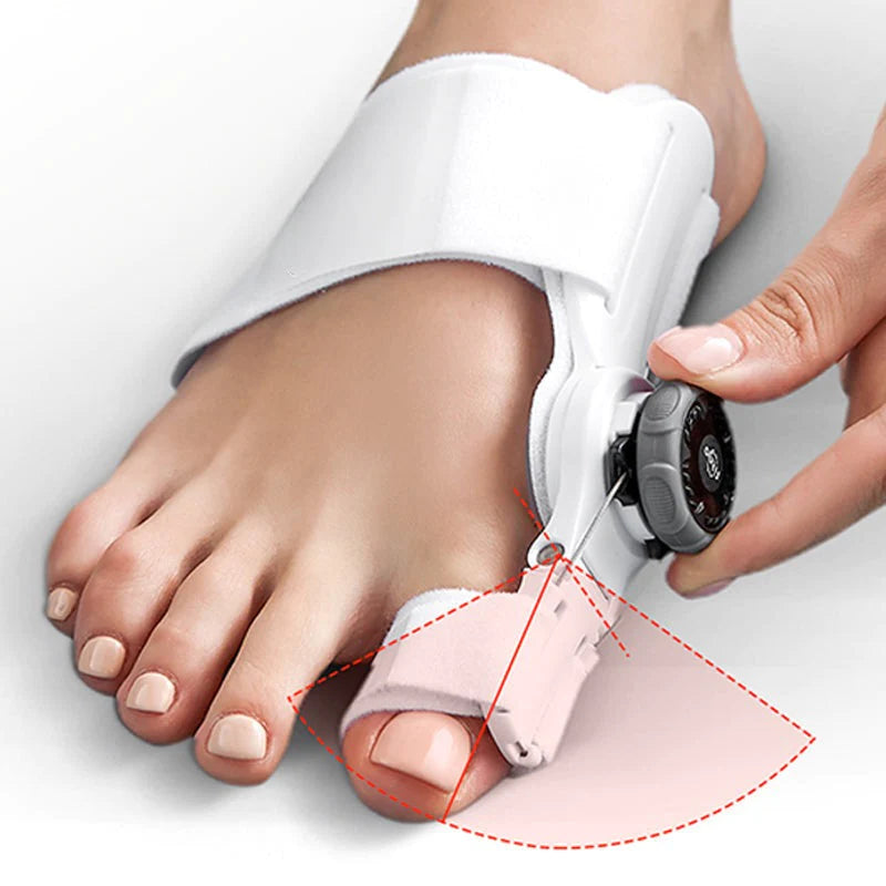 Verstellbarer Hallux-Valgus-Korrektor für natürlichen Zehenkomfort und Linderung - Euroselle
