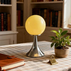 Glass Table Lamp - Dimmable LED, Modern Nordic Design for Living Room | Euroselle