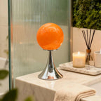 Glass Table Lamp - Dimmable LED, Modern Nordic Design for Living Room | Euroselle