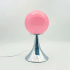 Glass Table Lamp - Dimmable LED, Modern Nordic Design for Living Room | Euroselle