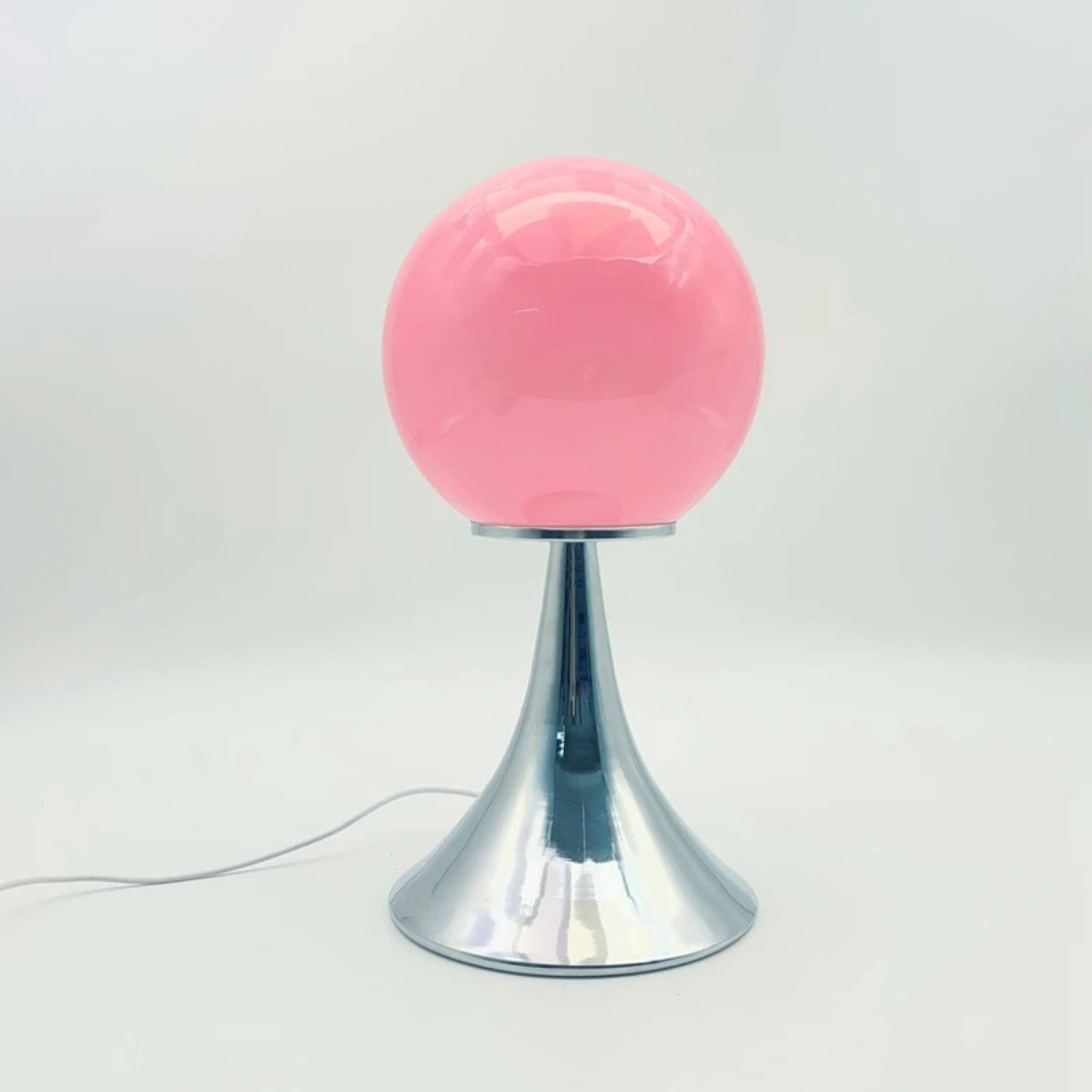 Glass Table Lamp - Dimmable LED, Modern Nordic Design for Living Room | Euroselle