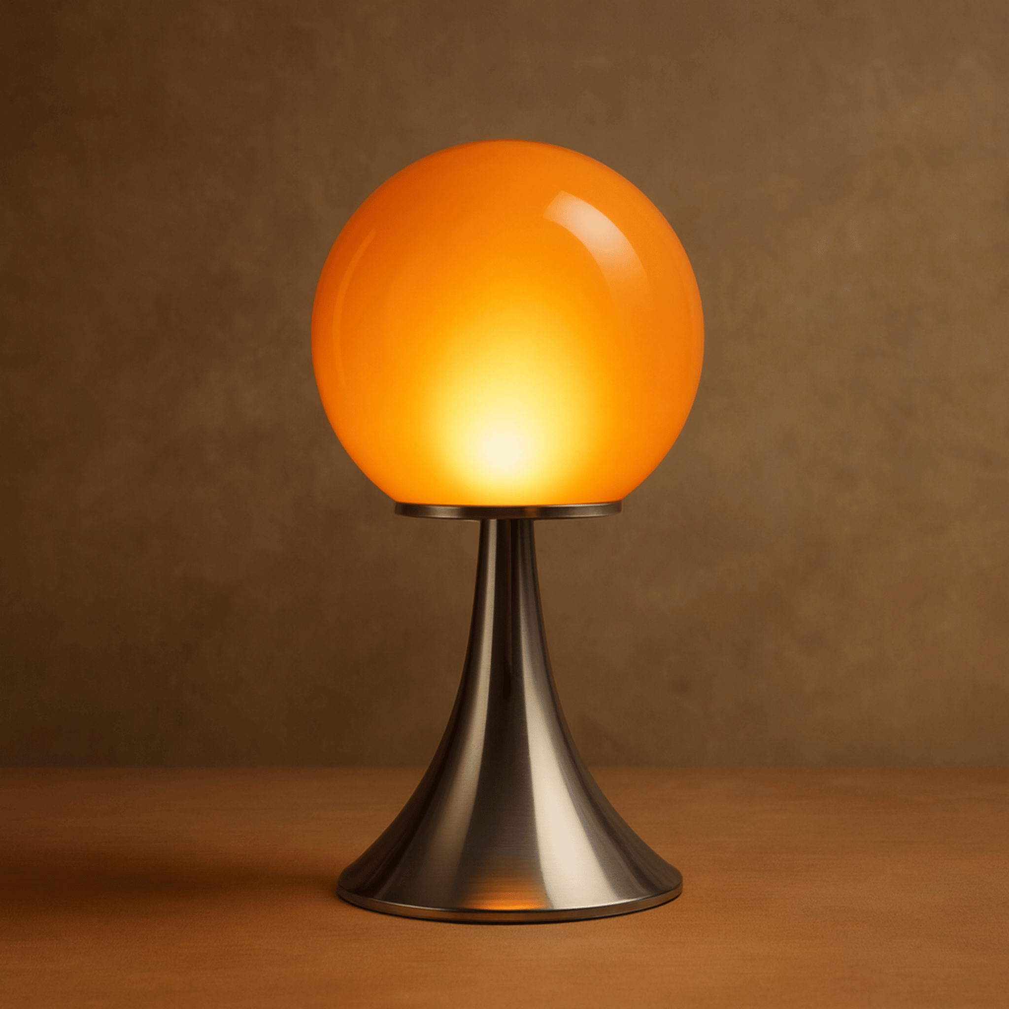 Glass Table Lamp - Dimmable LED, Modern Nordic Design for Living Room | Euroselle