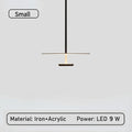 Aureon Minimalist Floating Ring Pendant Lamp For Homes