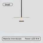 Aureon Minimalist Floating Ring Pendant Lamp For Homes