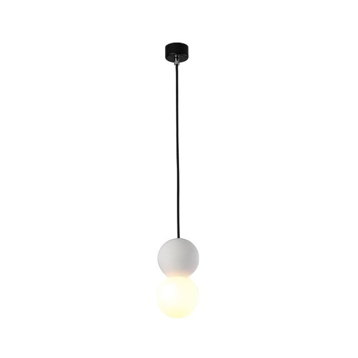 Orillo Pendant Light Geometric Zement Volcanic Stone Opal