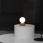 Orillo Pendant Light Geometric Zement Volcanic Stone Opal