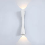 Auf- und Abwärts Wandleuchte Wandmontierte COB LED Aluminium Glas Leuchte | Euroselle