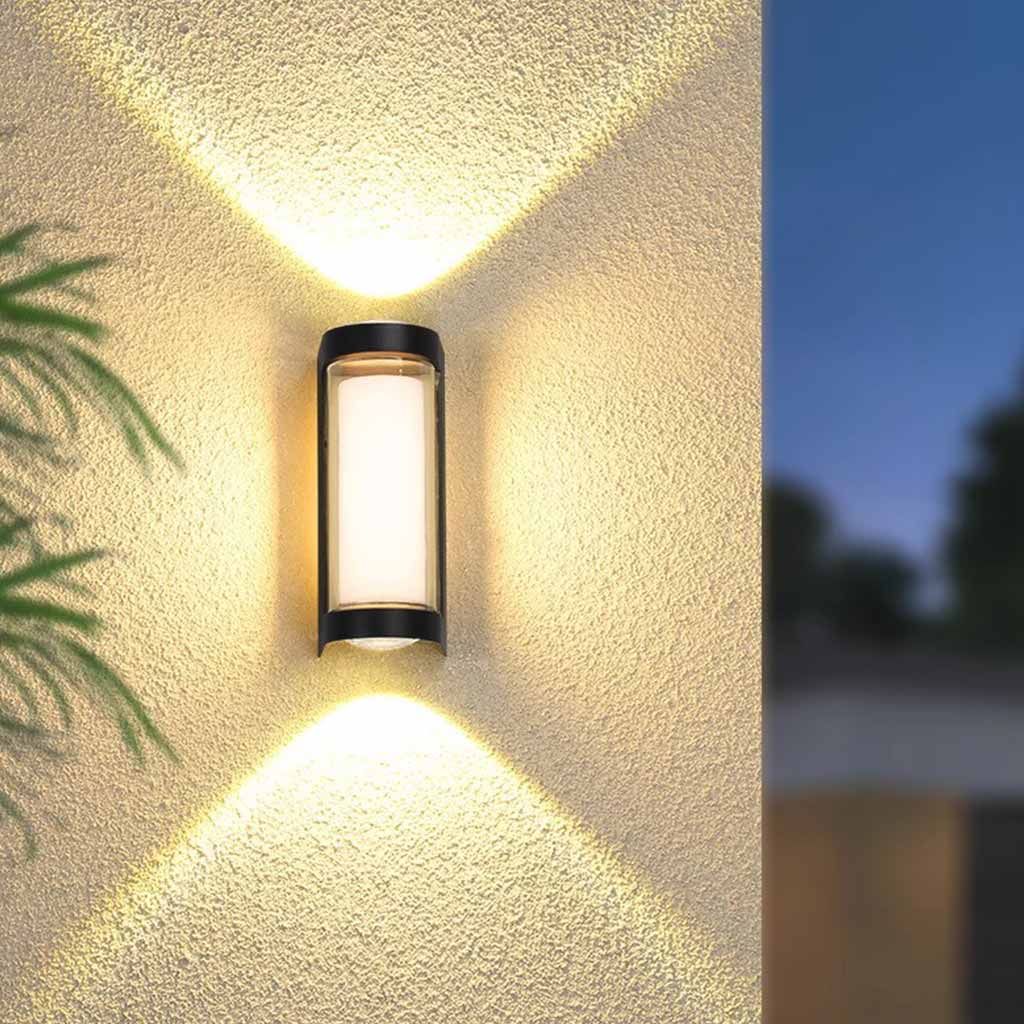Außenwandleuchte LED IP65 Aluminium Wetterfest Wandleuchte | Euroselle