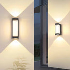 Außenwandleuchte LED IP65 Aluminium Wetterfest Wandleuchte | Euroselle