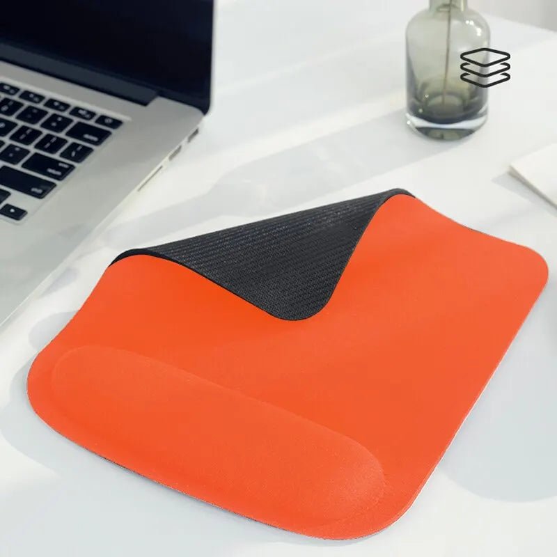 Covoraș ergonomic pentru mouse ErgoEase — suport gros pentru încheietură din EVA, bază antiderapantă
